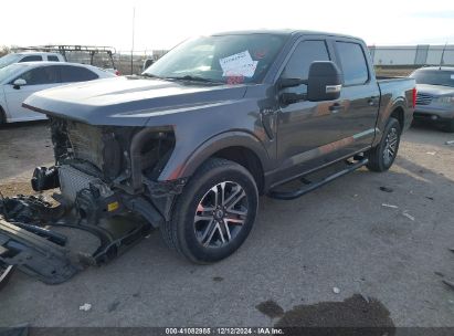 2022 FORD F-150 XL Black  Gasoline 1FTEW1CP8NKE71151 photo #3