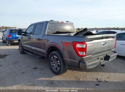 2022 FORD F-150 XL Black  Gasoline 1FTEW1CP8NKE71151 photo #4