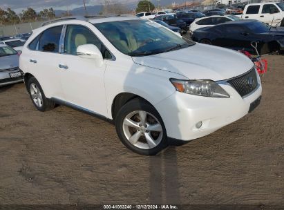 2010 LEXUS RX 350 White  Gasoline 2T2ZK1BA0AC029059 photo #1