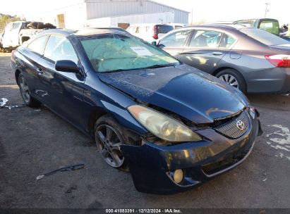 2004 TOYOTA CAMRY SOLARA SLE V6 Black  Gasoline 4T1CA30P74U015453 photo #1