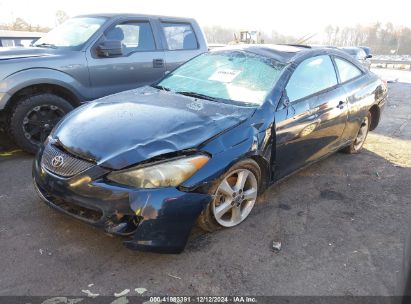 2004 TOYOTA CAMRY SOLARA SLE V6 Black  Gasoline 4T1CA30P74U015453 photo #3