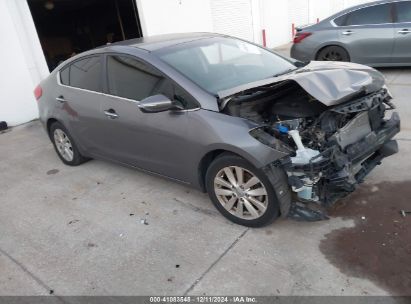 2015 KIA FORTE EX Brown  Gasoline KNAFX4A86F5261367 photo #1