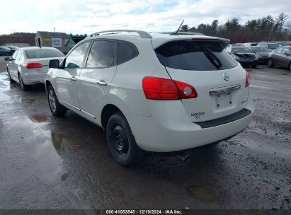 2011 NISSAN ROGUE SV White  gas JN8AS5MV5BW301708 photo #4