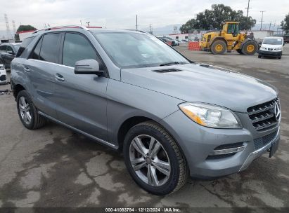 2013 MERCEDES-BENZ ML 350 Gray  Gasoline 4JGDA5JB8DA107515 photo #1