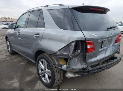 2013 MERCEDES-BENZ ML 350 Gray  Gasoline 4JGDA5JB8DA107515 photo #4