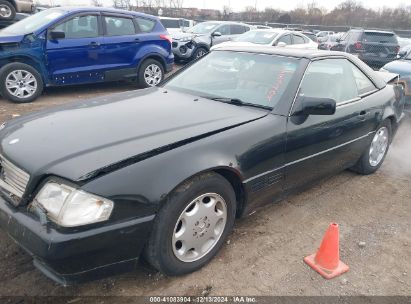 1990 MERCEDES-BENZ 500 SL Black  Gasoline WDBFA66E1LF002692 photo #3