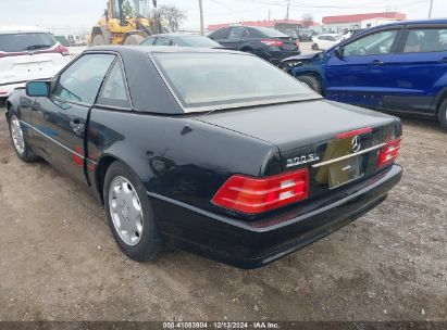 1990 MERCEDES-BENZ 500 SL Black  Gasoline WDBFA66E1LF002692 photo #4