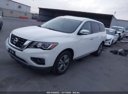 2019 NISSAN PATHFINDER S White  Gasoline 5N1DR2MN9KC635322 photo #3