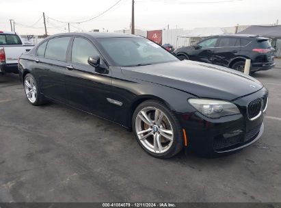 2011 BMW 750LI Black  Gasoline WBAKB8C50BC851688 photo #1