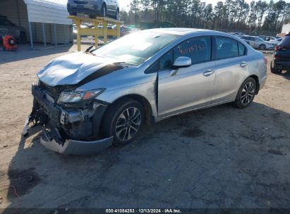 2013 HONDA CIVIC EX Silver  Gasoline 19XFB2F85DE074511 photo #3