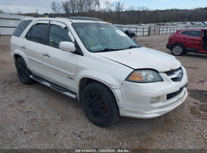 2006 ACURA MDX White  Gasoline 2HNYD18936H538884 photo #1