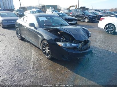 2008 HYUNDAI TIBURON GT/GT LIMITED/SE Black  Gasoline KMHHN66F88U274212 photo #1