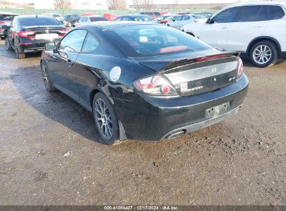 2008 HYUNDAI TIBURON GT/GT LIMITED/SE Black  Gasoline KMHHN66F88U274212 photo #4