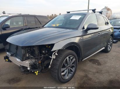 2022 AUDI Q5 PREMIUM PLUS 45 TFSI S LINE QUATTRO S TRONIC Gray  Gasoline WA1EAAFY9N2011929 photo #3