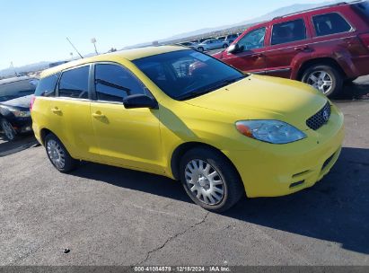 2004 TOYOTA MATRIX XR Yellow  Gasoline 2T1KR32E84C310305 photo #1