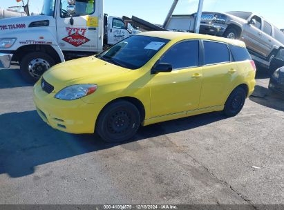 2004 TOYOTA MATRIX XR Yellow  Gasoline 2T1KR32E84C310305 photo #3