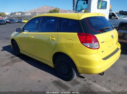 2004 TOYOTA MATRIX XR Yellow  Gasoline 2T1KR32E84C310305 photo #4