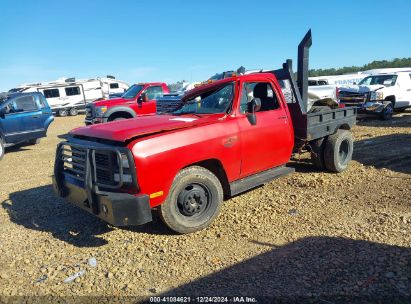 1992 DODGE D-SERIES D300/D350 Red  Diesel 1B7ME36C2NS686477 photo #3