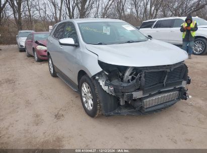 2018 CHEVROLET EQUINOX LT Silver  Gasoline 2GNAXJEV8J6234171 photo #1