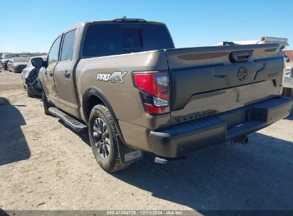 2023 NISSAN TITAN PRO-4X 4X4 Brown  gas 1N6AA1ED4PN111728 photo #4