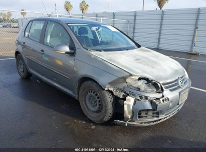 2009 VOLKSWAGEN RABBIT S Gray  Gasoline WVWDA71K89W099040 photo #1