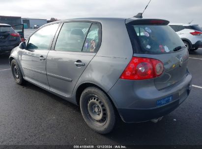 2009 VOLKSWAGEN RABBIT S Gray  Gasoline WVWDA71K89W099040 photo #4