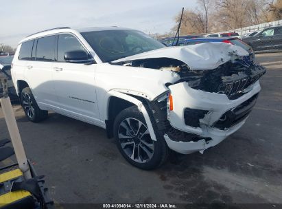 2022 JEEP GRAND CHEROKEE L OVERLAND 4X4 White  Gasoline 1C4RJKDG5N8526513 photo #1