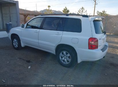 2003 TOYOTA HIGHLANDER V6 White  Gasoline JTEHF21AX30101731 photo #4