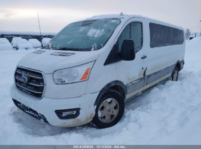 2020 FORD TRANSIT-350 PASSENGER VAN XLT White  Gasoline 1FBAX2Y80LKA63845 photo #3