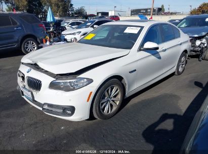 2016 BMW 528I White  Gasoline WBA5A5C58GG351387 photo #3