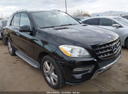 2015 MERCEDES-BENZ ML 350 4MATIC Black  Gasoline 4JGDA5HB8FA596796 photo #1