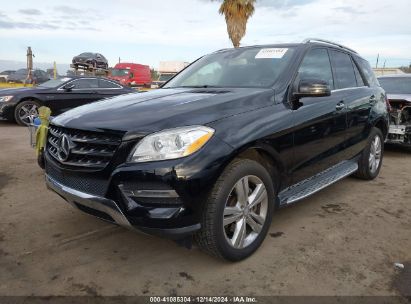 2015 MERCEDES-BENZ ML 350 4MATIC Black  Gasoline 4JGDA5HB8FA596796 photo #3