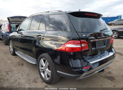 2015 MERCEDES-BENZ ML 350 4MATIC Black  Gasoline 4JGDA5HB8FA596796 photo #4