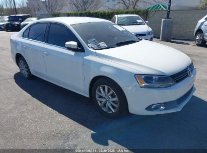 2014 VOLKSWAGEN JETTA 1.8T SE White  Gasoline 3VWD17AJXEM370503 photo #1