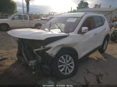 2019 NISSAN ROGUE SV White  Gasoline JN8AT2MTXKW260941 photo #3