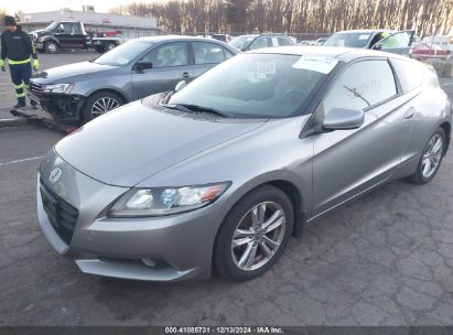 2011 HONDA CR-Z EX Silver  Hybrid JHMZF1C62BS008005 photo #3