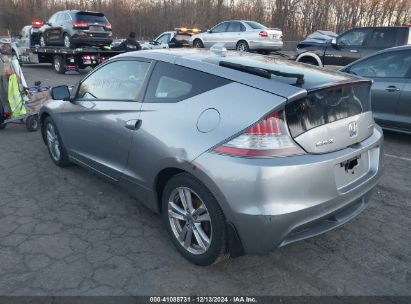 2011 HONDA CR-Z EX Silver  Hybrid JHMZF1C62BS008005 photo #4