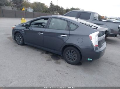 2014 TOYOTA PRIUS PLUG-IN Gray  Hybrid JTDKN3DP8E3054655 photo #4