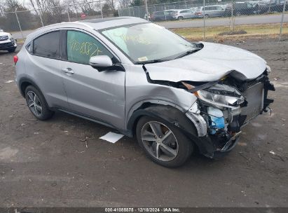 2022 HONDA HR-V AWD EX Silver  Gasoline 3CZRU6H58NM760710 photo #1