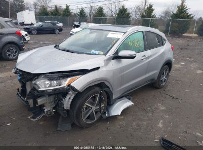 2022 HONDA HR-V AWD EX Silver  Gasoline 3CZRU6H58NM760710 photo #3