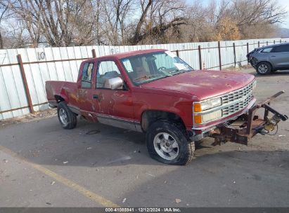 1992 GMC SIERRA K2500 Red  Gasoline 2GTFK29K3N1500122 photo #1