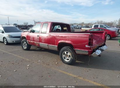 1992 GMC SIERRA K2500 Red  Gasoline 2GTFK29K3N1500122 photo #4