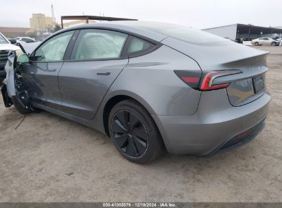 2024 TESLA MODEL 3 LONG RANGE DUAL MOTOR ALL-WHEEL DRIVE/REAR-WHEEL DRIVE Gray  Electric 5YJ3E1EA8RF861592 photo #4