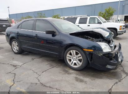 2008 FORD FUSION SEL Dark Blue  Gasoline 3FAHP08158R162834 photo #1