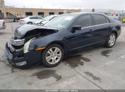 2008 FORD FUSION SEL Dark Blue  Gasoline 3FAHP08158R162834 photo #3