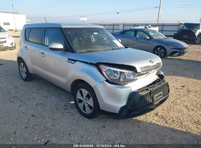 2016 KIA SOUL Silver  Gasoline KNDJN2A27G7824371 photo #1