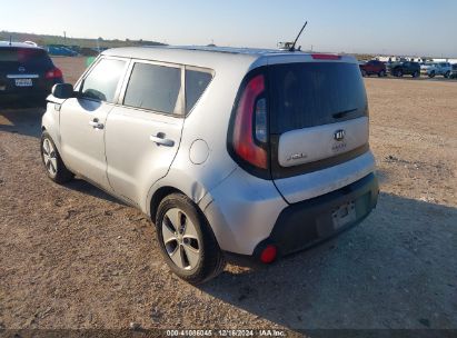 2016 KIA SOUL Silver  Gasoline KNDJN2A27G7824371 photo #4