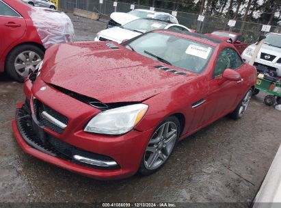 2016 MERCEDES-BENZ SLK 300 Red  Gasoline WDDPK3JAXGF117907 photo #3