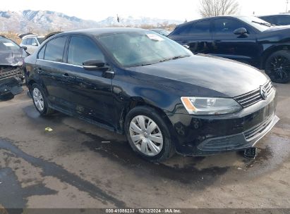 2013 VOLKSWAGEN JETTA 2.5L SE Black  Gasoline 3VWDP7AJ5DM217864 photo #1