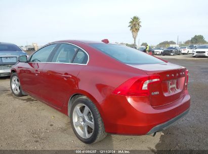 2012 VOLVO S60 T5 Red  Gasoline YV1622FS9C2098571 photo #4